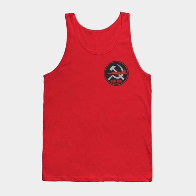 F-5 Tiger II - Red Air Aggressor (Small logo) Tank Top by TCP